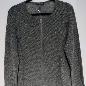NEW Eileen Fisher Linen Cord Jacquard